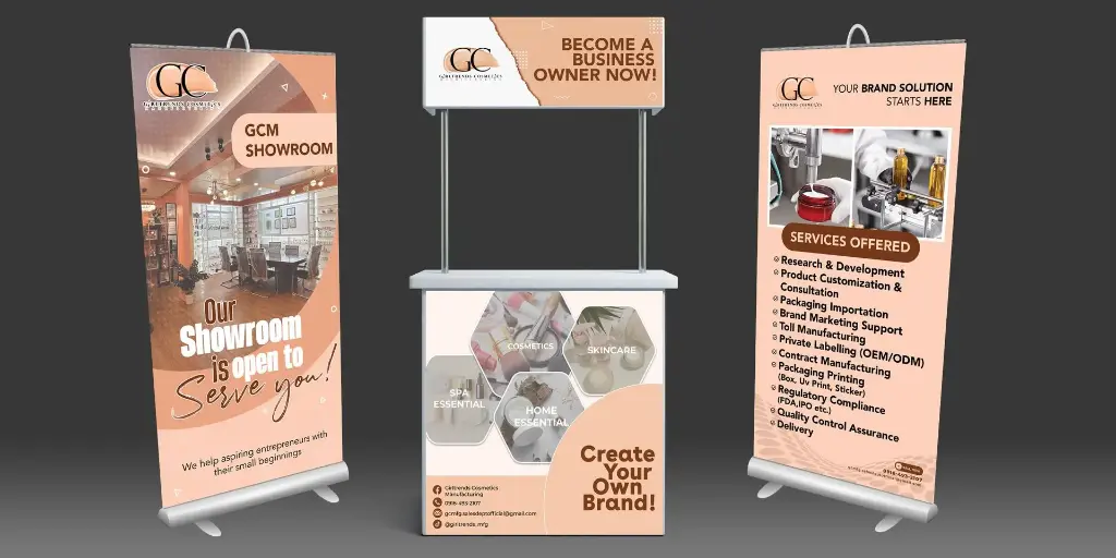 Service Name: Standee Banner Printing